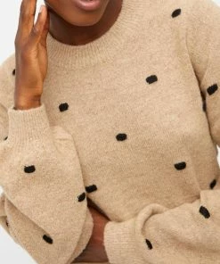 OBJECT OBJEVE NONSIA L/S PULLOVER AOP NOOS Dames Trui - Maat M -Exporteren dameskleding winkel 550x825 194