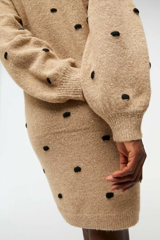 OBJECT OBJEVE NONSIA L/S DRESS AOP NOOS Dames Jurk - Maat M 10 OBJECT OBJEVE NONSIA L/S DRESS AOP NOOS Dames Jurk - Maat M - Afbeelding 8