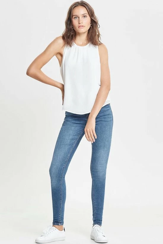 ONLY ONLPAOLA LIFE HW SK DNM AZG0007 NOOS Dames Jeans - Maat DXL32 6 ONLY ONLPAOLA LIFE HW SK DNM AZG0007 NOOS Dames Jeans - Maat DXL32 - Afbeelding 4