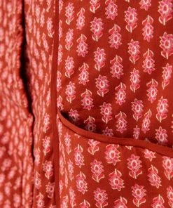 Sissy Boy Sissy-Boy - Donkerrode Gilet Met Bloemenprint -Exporteren dameskleding winkel 550x825 258