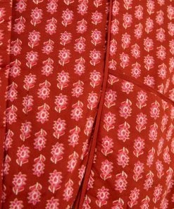 Sissy Boy Sissy-Boy - Donkerrode Gilet Met Bloemenprint -Exporteren dameskleding winkel 550x825 259