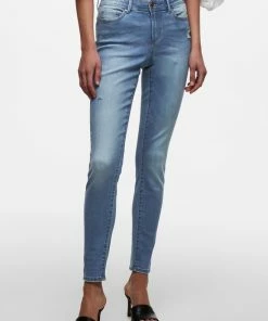 Only Wauw Life Dames Skinny Jeans - Maat W25 X L30