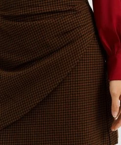 WE Fashion Dames Rok Met Pied-de-poule Dessin -Exporteren dameskleding winkel 550x825 302