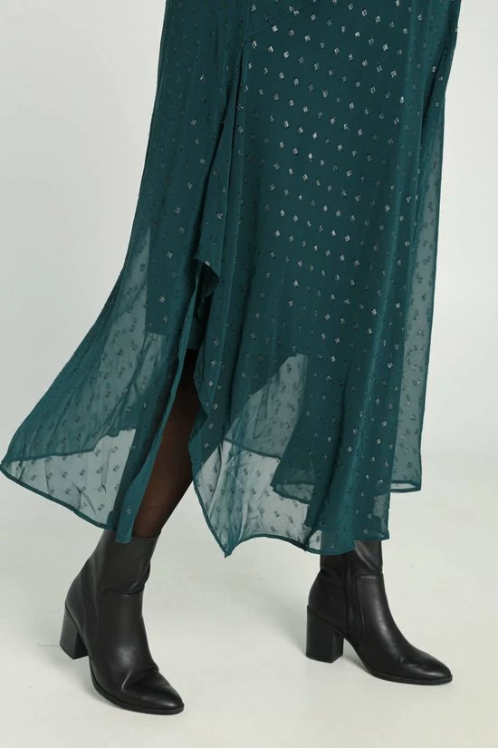 Paprika Lange, Bedrukte Feestjurk 4 Paprika Lange, Bedrukte Feestjurk - Afbeelding 2