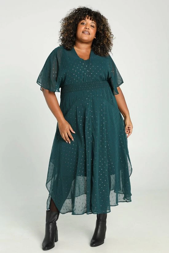 Paprika Lange, Bedrukte Feestjurk 8 Paprika Lange, Bedrukte Feestjurk - Afbeelding 6