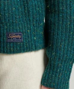 Superdry Tweed Rib Crew Trui Vrouwen - Maat 40-42 -Exporteren dameskleding winkel 550x825 346