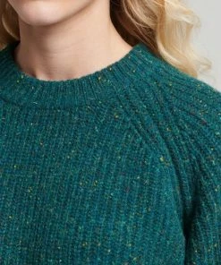 Superdry Tweed Rib Crew Trui Vrouwen - Maat 40-42 -Exporteren dameskleding winkel 550x825 347