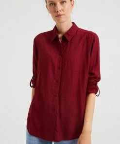 WE Fashion Dames Blouse Met Dessin