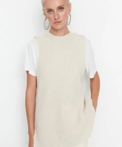 Trendyol Vrouwen Standaard Basis Trui Vest