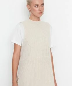Trendyol Vrouwen Standaard Basis Trui Vest -Exporteren dameskleding winkel 550x825 399