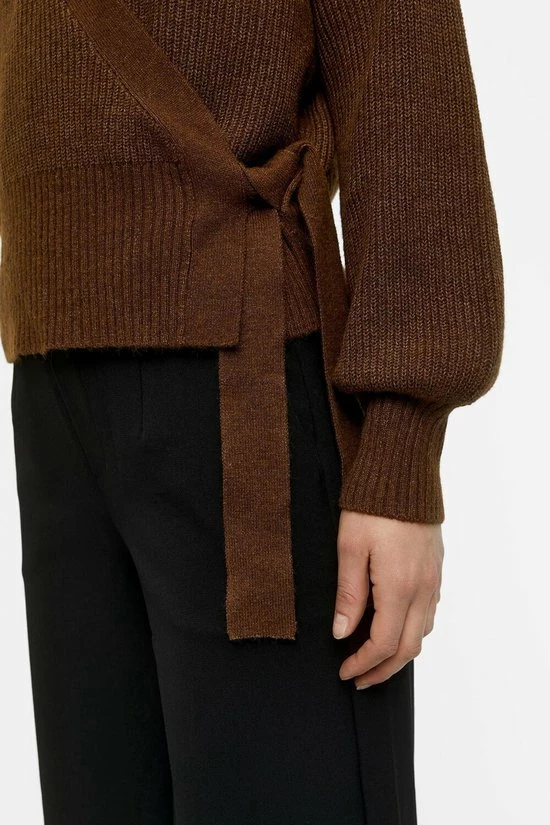 OBJECT COLLECTORS ITEM OBJMALENA L/S WRAP CARDIGAN NOOS Dames Vest - Maat M 6 OBJECT COLLECTORS ITEM OBJMALENA L/S WRAP CARDIGAN NOOS Dames Vest - Maat M - Afbeelding 4