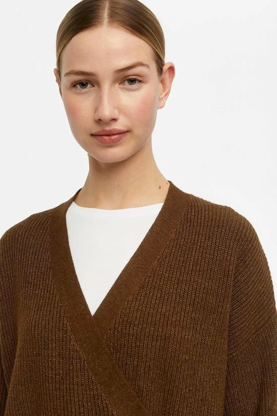 OBJECT COLLECTORS ITEM OBJMALENA L/S WRAP CARDIGAN NOOS Dames Vest - Maat M 7 OBJECT COLLECTORS ITEM OBJMALENA L/S WRAP CARDIGAN NOOS Dames Vest - Maat M - Afbeelding 5