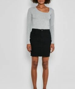 Noisy May NMBE CALLIE HW DNM SKIRT V135BL NOOS BG Dames Rok - Maat XS -Exporteren dameskleding winkel 550x825 469