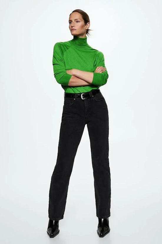 Mango Trui Gebreide Coltrui 37043836 43 Dames Maat - M 4 Mango Trui Gebreide Coltrui 37043836 43 Dames Maat - M - Afbeelding 2