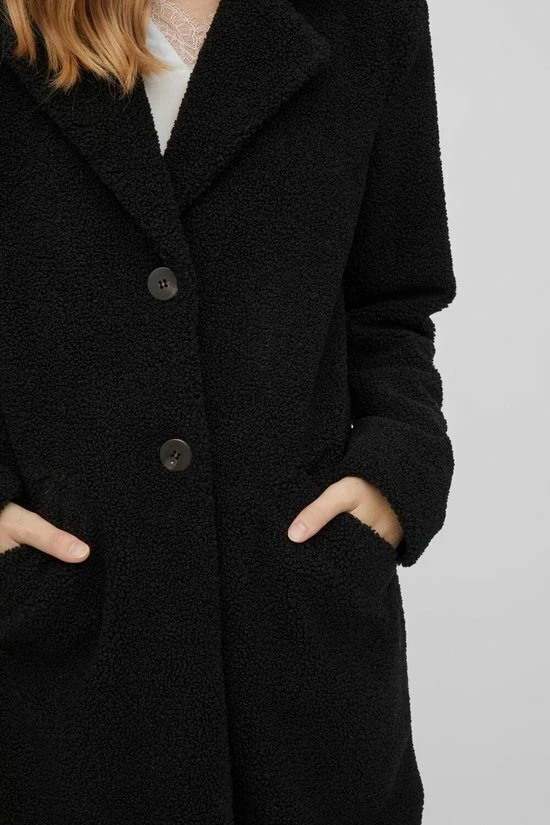 Vila Jas Viliosi Teddy Coat/su - Fav 14061532 Black Dames Maat - 40 8 Vila Jas Viliosi Teddy Coat/su - Fav 14061532 Black Dames Maat - 40 - Afbeelding 6