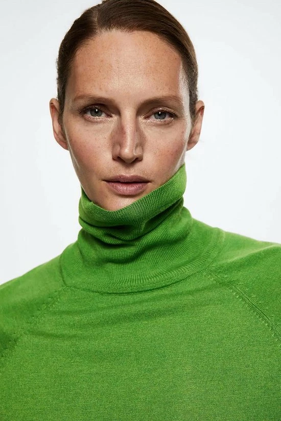 Mango Trui Gebreide Coltrui 37043836 43 Dames Maat - M 6 Mango Trui Gebreide Coltrui 37043836 43 Dames Maat - M - Afbeelding 4