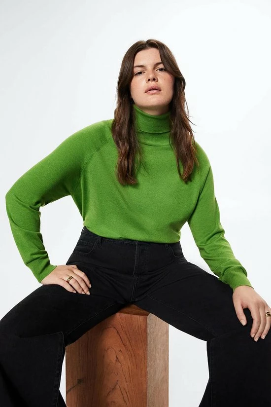 Mango Trui Gebreide Coltrui 37043836 43 Dames Maat - M 7 Mango Trui Gebreide Coltrui 37043836 43 Dames Maat - M - Afbeelding 5