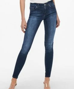 ONLY ONLBLUSH LIFE MID SK DNM REA837 Dames Skinny Jeans - Maat S X L30 -Exporteren dameskleding winkel 550x825 49