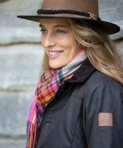 MGO Leisure Wear MGO Waxjas Meghan Dames - 100% Gewaxt Katoen - Gewatteerd - Winddicht En Waterdicht - Bruin - Maat L -Exporteren dameskleding winkel 550x825 498