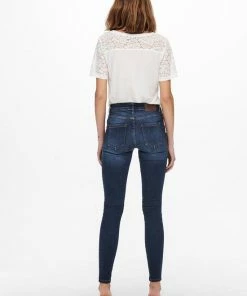 ONLY ONLBLUSH LIFE MID SK DNM REA837 Dames Skinny Jeans - Maat S X L30 -Exporteren dameskleding winkel 550x825 50