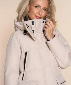 Geisha Jas Lange Puffer Winterjas 28570 16 Kit Dames Maat - XXL -Exporteren dameskleding winkel 550x825 512