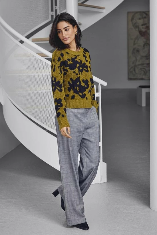 Jacqueline De Yong Trui Jdyhelga L/s Jacqaurd Pullover Knt 15271299 Ecru Olive Dames Maat - S 9 Jacqueline De Yong Trui Jdyhelga L/s Jacqaurd Pullover Knt 15271299 Ecru Olive Dames Maat - S - Afbeelding 7