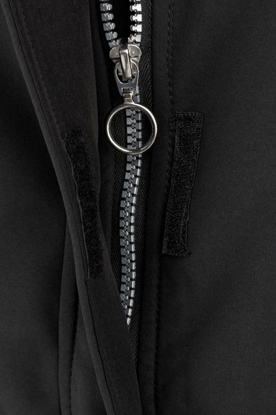 BJØRNSON YLVA Softshell Jas 4 Seizoenen Dames - Winddicht - Fleece Gevoerd - Capuchon - Tussenjas - Damesjas - Maat 40 - Zwart 8 BJØRNSON YLVA Softshell Jas 4 Seizoenen Dames - Winddicht - Fleece Gevoerd - Capuchon - Tussenjas - Damesjas - Maat 40 - Zwart - Afbeelding 7