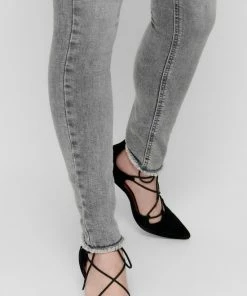 ONLY ONLBLUSH MID SK ANK RAW JNS REA0918 NOOS Dames Jeans - Maat M X L32 -Exporteren dameskleding winkel 550x825 596