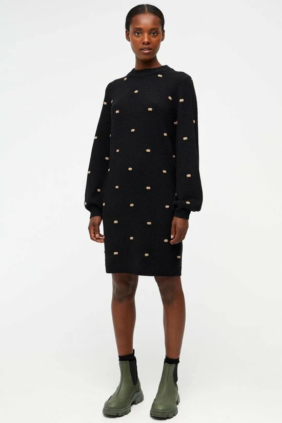 OBJECT OBJEVE NONSIA L/S DRESS AOP NOOS Dames Jurk - Maat XL 4 OBJECT OBJEVE NONSIA L/S DRESS AOP NOOS Dames Jurk - Maat XL - Afbeelding 2