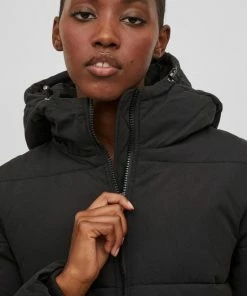 Vila VITRUST LONG JACKET/3 Dames Jas Black - Maat 38 -Exporteren dameskleding winkel 550x826 20