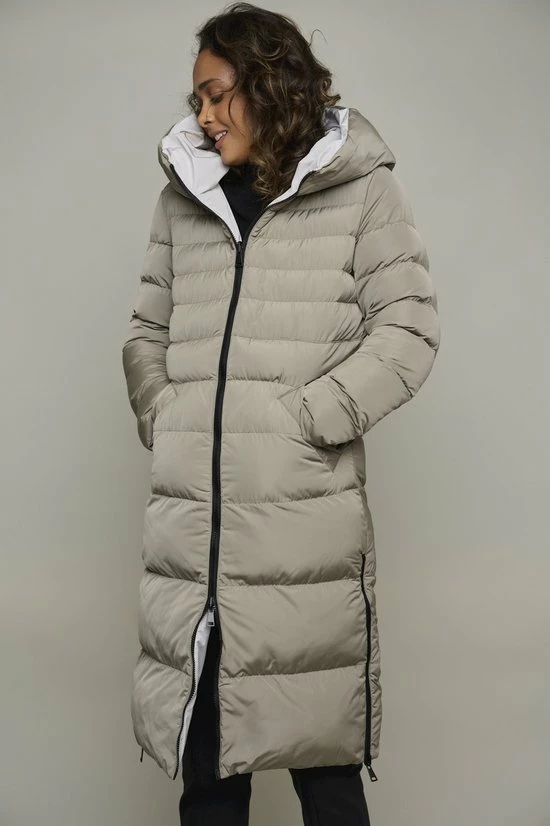 RINO & PELLE Rino&Pelle Keila Dames Jas Taupe Maat - 42 3 RINO & PELLE Rino&Pelle Keila Dames Jas Taupe Maat - 42