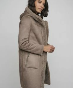 RINO & PELLE Rino&Pelle Alina Dames Jas Donker Bruin - 42 -Exporteren dameskleding winkel 550x826 24