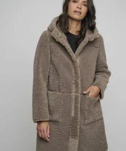 RINO & PELLE Rino&Pelle Alina Dames Jas Donker Bruin - 42 -Exporteren dameskleding winkel 550x826 26