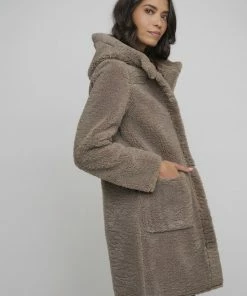 RINO & PELLE Rino&Pelle Alina Dames Jas Donker Bruin - 42 -Exporteren dameskleding winkel 550x826 27