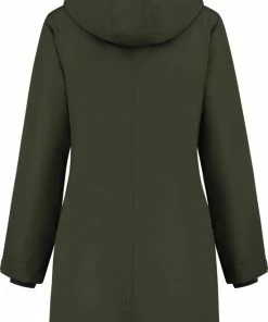 Travelin' Jack Freia Waterdichte Damesjas - Parka Groen - Maat 36 -Exporteren dameskleding winkel 550x828 3