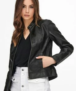 JDY JDYEMILY FAUX LEATHER JACKET OTW NOOS Dames Jas - Maat 42 11 JDY JDYEMILY FAUX LEATHER JACKET OTW NOOS Dames Jas - Maat 42 -Exporteren dameskleding winkel 550x831 10