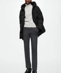 Mango Jas Gewatteerde Jas Met Capuchon 37077623 99 Dames Maat - L -Exporteren dameskleding winkel 550x831 8