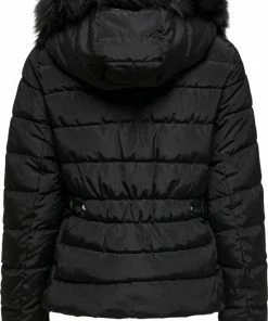 ONLY ONLCAMILLA QUILTED FURHOOD JACKET CC OTW Dames Jas - Maat XL -Exporteren dameskleding winkel 550x832 2