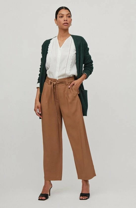 Vila Dames Vest - Donkergroen - Maat XS 12 Vila Dames Vest - Donkergroen - Maat XS - Afbeelding 10